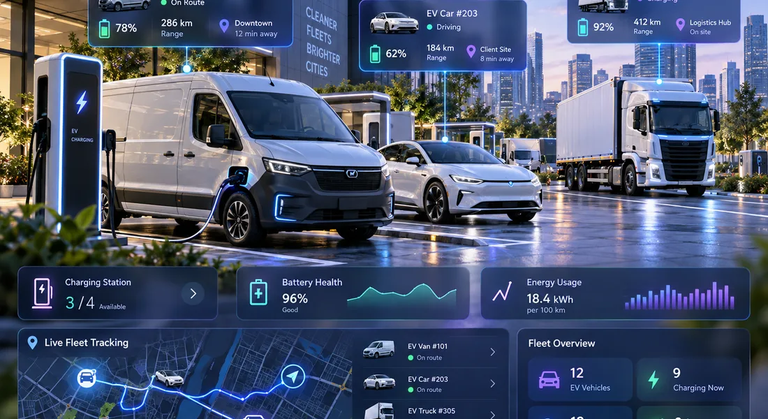 EV Fleet Management | TrackMyCar.lk