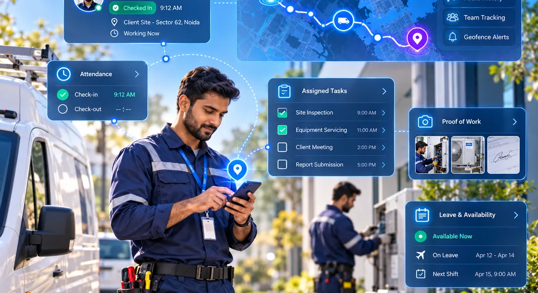 Workforce & Field Staff Tracking | TrackMyCar.lk